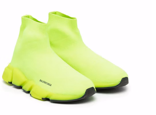 (Pre School) Balenciaga Speed Sneaker 'Fluo Yellow' 597425-W2DBA-7771 Order (Pre School) Balenciaga Speed Sneaker 'Fluo Yellow' 597425-W2DBA-7771