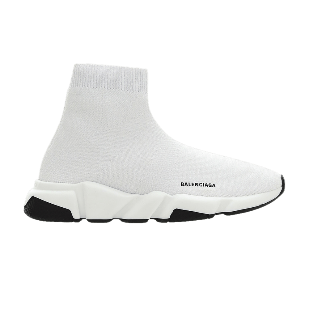 (Pre School) Balenciaga Speed Sneaker 'White Black' 597425-W2DB2-9010