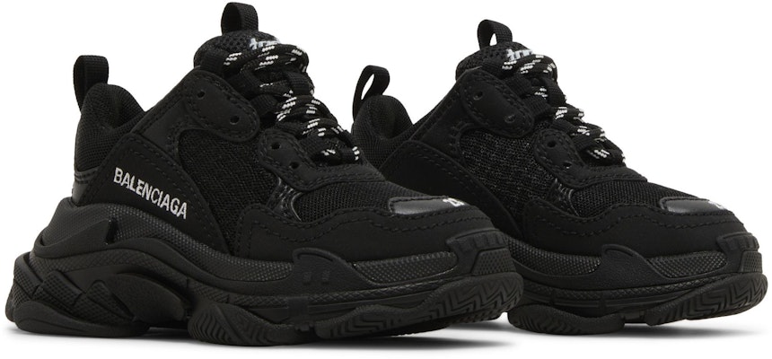 (Pre School) Balenciaga Triple S Sneaker 'Black' 654251-W2CA4-1000 Cheap (Pre School) Balenciaga Triple S Sneaker 'Black' 654251-W2CA4-1000