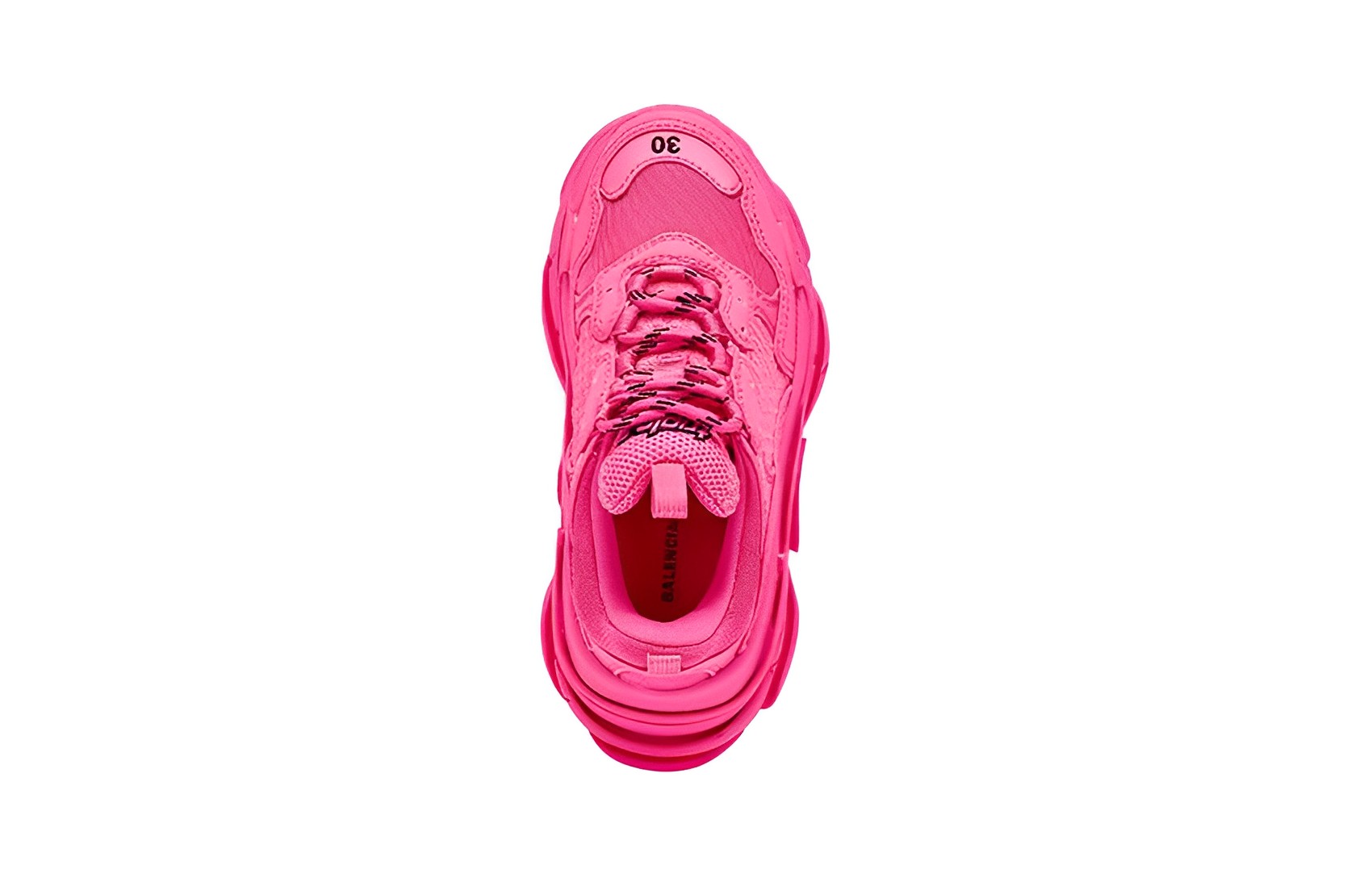 Order (Kanak-Kanak) Balenciaga Triple S Sneaker ''Fluo Pink'' 654251-W2CA5-5000