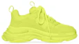 Order (童鞋) Balenciaga Triple S 運動鞋 '螢光黃' 654251-W2CA5-7590