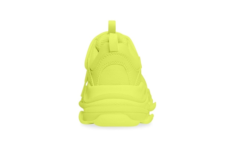 Details for (童鞋) Balenciaga Triple S 運動鞋 '螢光黃' 654251-W2CA5-7590
