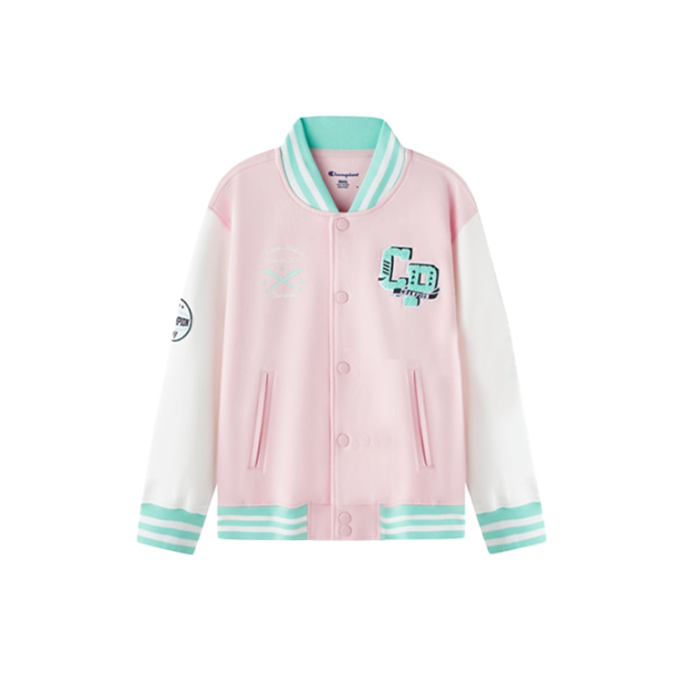 (Pre School) Champion Kids Baseball Jacket Casual Minimalist Fashion - Children's Edition EB-ZOT61