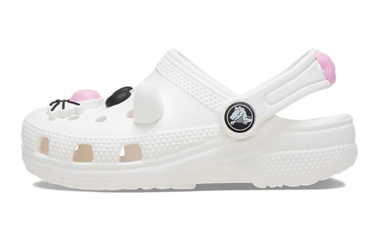(Pre School) Crocs Classic White Resin Kids' Sandals - Stylish and Versatile for Children. 210015-1NG