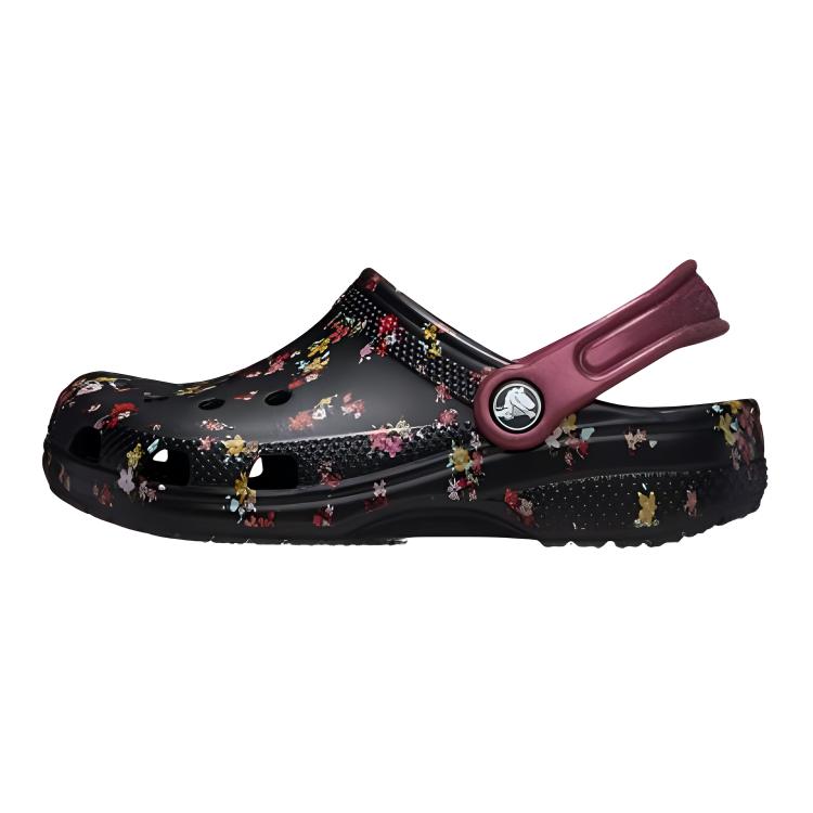 (Pre School) Crocs Kids Black Red Breathable Comfortable Sandals 210354-0C4