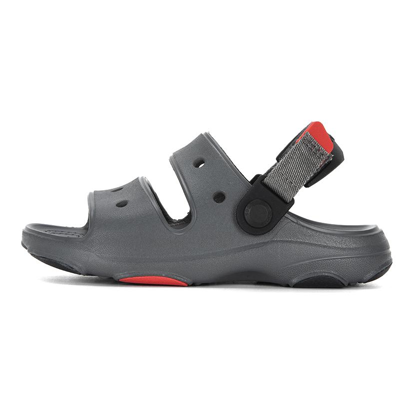 (Pre School) Crocs Kids Grey Lightweight Comfortable Sandals - Children's Style. 207707-0DA