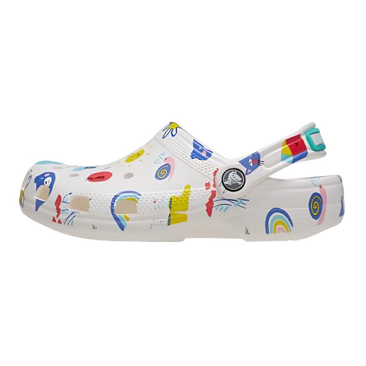 (Pre School) Crocs Kids White Non-Slip Casual Comfort Sandals 210356-94S