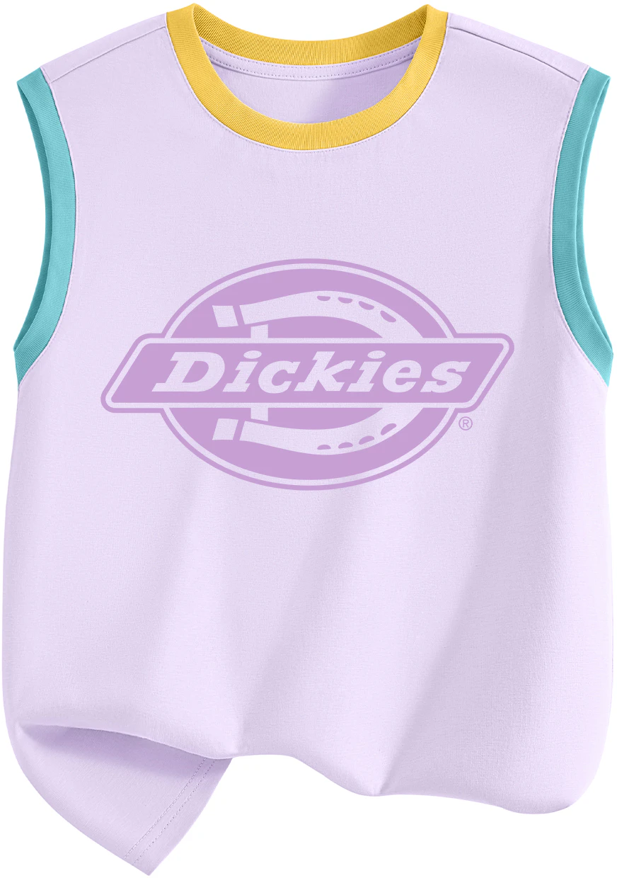 pre-school-dickies-kids-sleeveless-cotton-tank-top-breathable-quick-dry-summer-basketball-shirt-yjp-2606050950