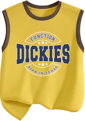 (Pre School) Dickies Kids Sleeveless Cotton Basketball Tank Top - Breathable Summer Wear. YJP2606051012 Buy (Pre School) Dickies Kids Sleeveless Cotton Basketball Tank Top - Breathable Summer Wear. YJP2606051012