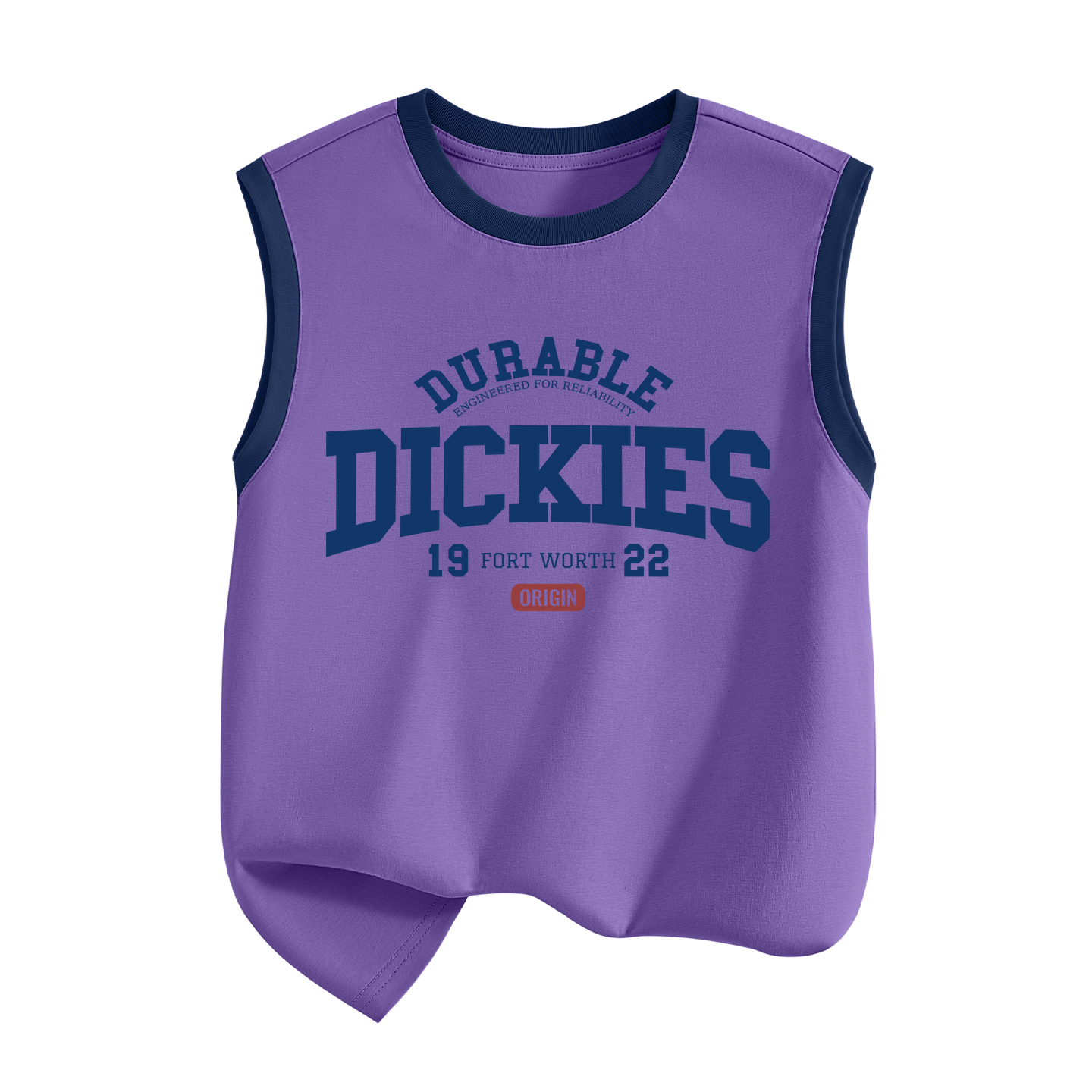(Pre School) Dickies Kids Sleeveless Cotton Vest - Breathable, Quick-Dry Ice Silk Basketball Top YJP2606051017