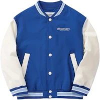 (Pre School) Discovery Expedition Kids' Blue Colorblock Baseball Jacket - Trendy & Casual DKWJ11041-NYL (Pre School) Discovery Expedition Kids' Blue Colorblock Baseball Jacket - Trendy & Casual DKWJ11041-NYL