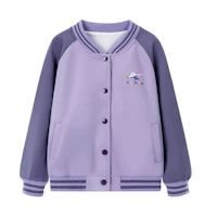 (Pre School) Disney Judy Kids' Baseball Jacket - Breathable, Durable, Colorblock Activewear ZY160109 (Pre School) Disney Judy Kids' Baseball Jacket - Breathable, Durable, Colorblock Activewear ZY160109