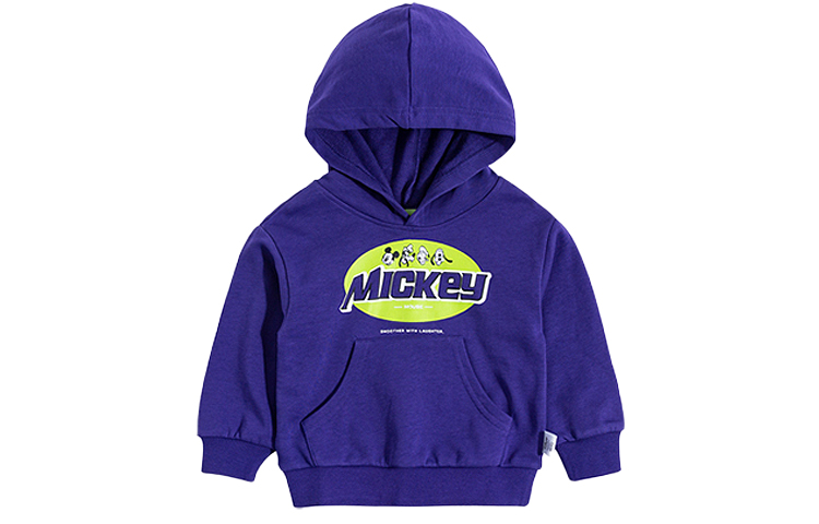 (Pre School) Disney Kids' Hoodie - Pullover Letter Design Long-Sleeve Sweatshirt 221DS0436