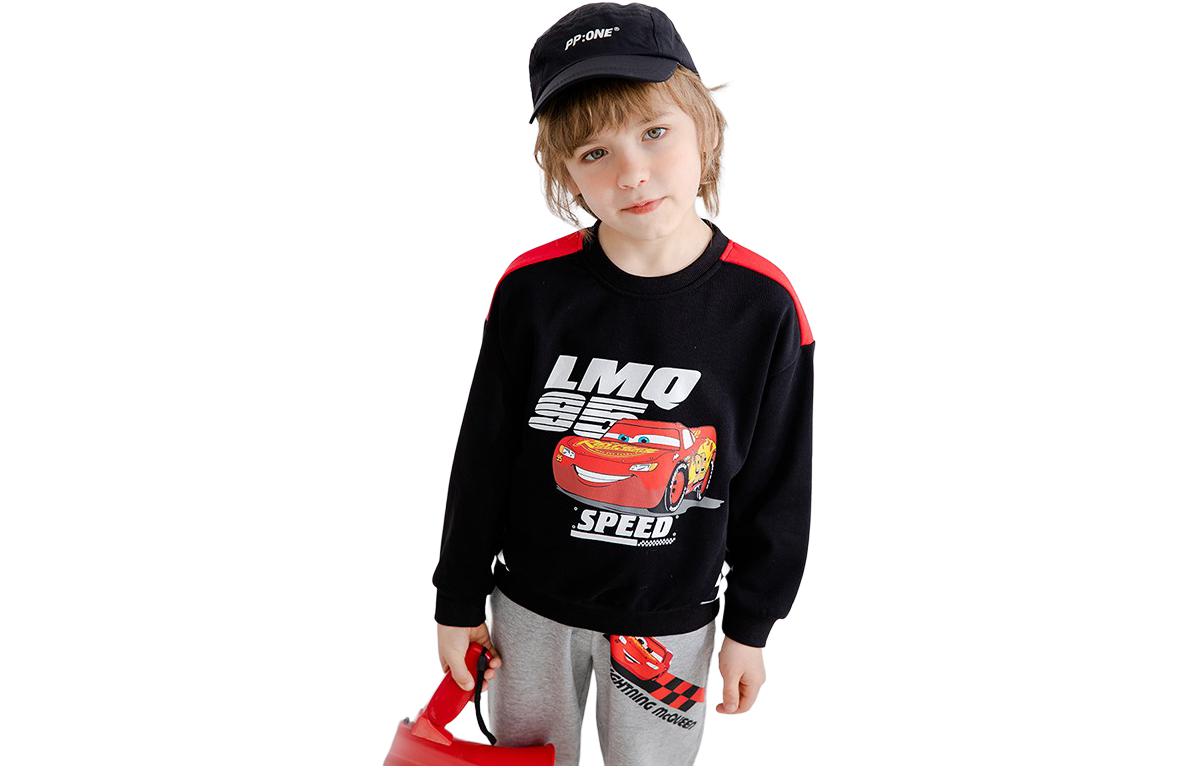 (Pre School) Disney Kids Casual Cotton Cartoon Crewneck Sweatshirt 221S1653