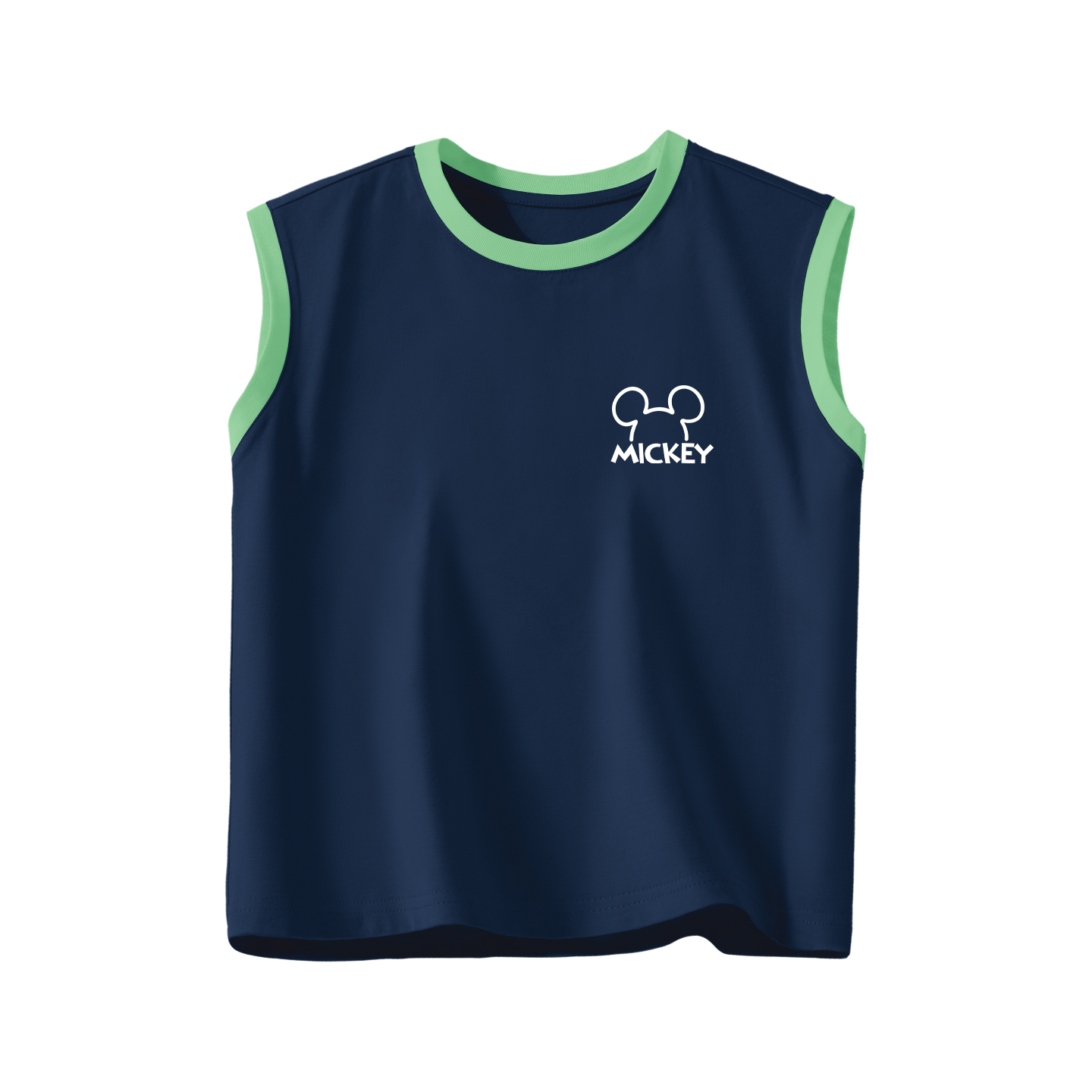 (Pre School) Disney Kids Sleeveless Vest - Summer Loose Fit T-Shirt for Boys & Girls ZT2603181823