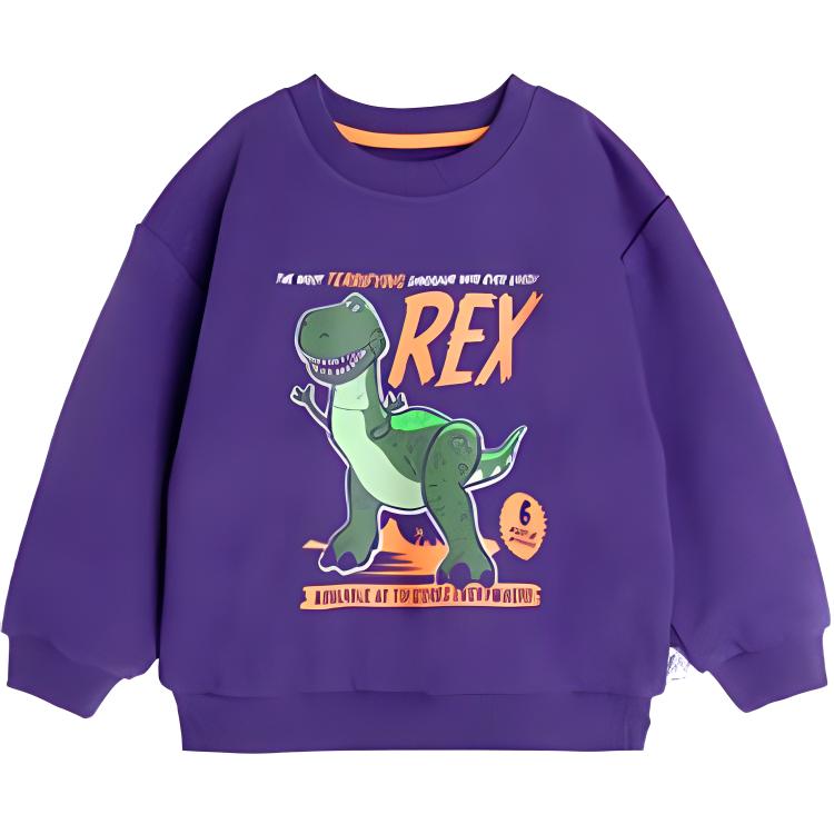 (Pre School) Disney Toy Story Kids' Purple Breathable Casual Sweatshirt - Stylish & Comfy 221DS0525