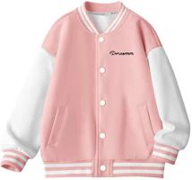 (Pre School) Doraemon Kids' Colorblock Varsity Jacket Long Sleeve Casual Cardigan D9131L43Q079 (Pre School) Doraemon Kids' Colorblock Varsity Jacket Long Sleeve Casual Cardigan D9131L43Q079