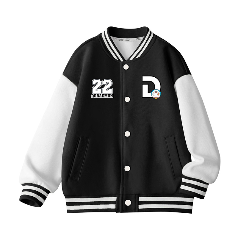 (Pre School) Doraemon Kids Lightweight Soft & Comfy Baseball Jacket D9131L43Q117