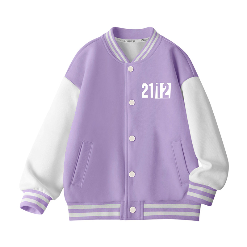 (Pre School) Doraemon Lightweight Soft Cartoon Baseball Jacket for Kids D9131L43Q105