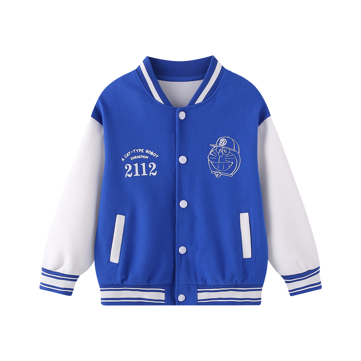 (Pre School) Doraemon Soft & Comfy Kids' Baseball Jacket D9131GB6706