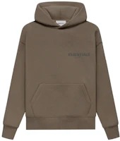 (Pre School) Fear of God Essentials Kids FW21 Harvest Brown Logo Pullover Hoodie FOG-FW21-054 (Pre School) Fear of God Essentials Kids FW21 Harvest Brown Logo Pullover Hoodie FOG-FW21-054
