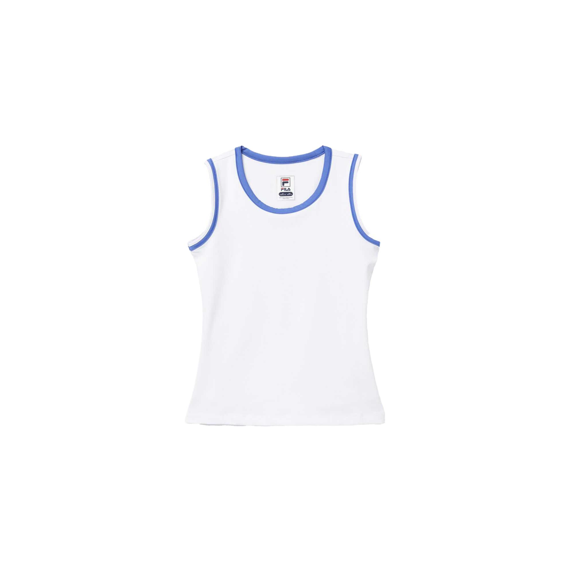 (Pre School) FILA Kids Core Fullback Sleeveless Top - Comfortable Soft Blue White Style TG018396-102