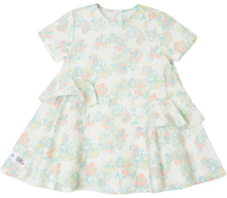 (Pre School) GAP Kids Floral Short Sleeve Dress SS24 - Breathable, Comfortable, Multi-Color Print. 890521 Buy (Pre School) GAP Kids Floral Short Sleeve Dress SS24 - Breathable, Comfortable, Multi-Color Print. 890521