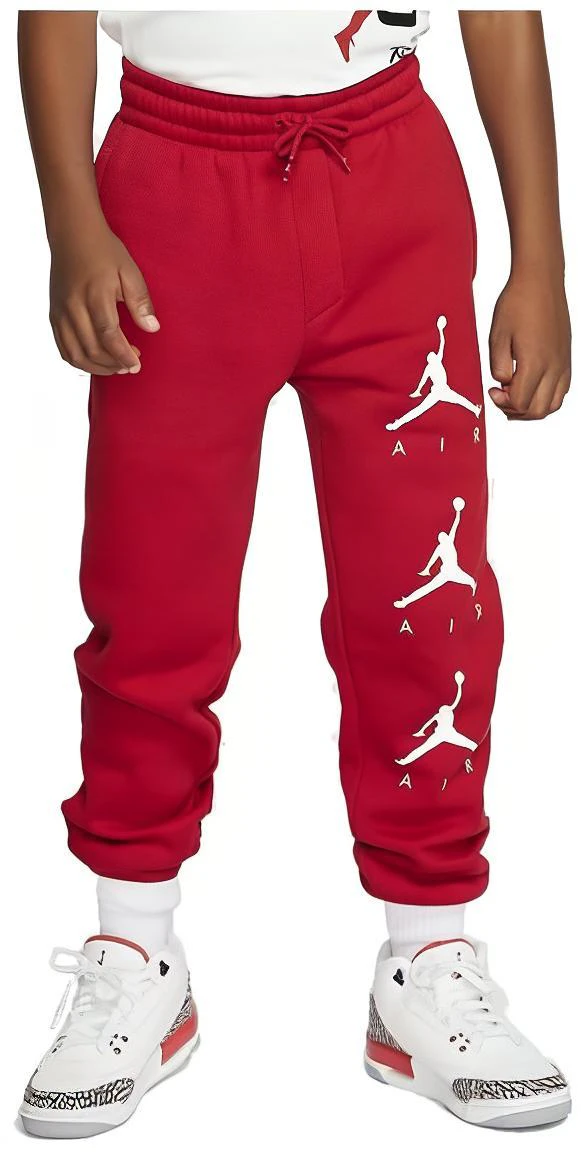 pre-school-jordan-kids-red-jogger-pants-with-logo-print-and-drawstring-fleece-ct-5388-687