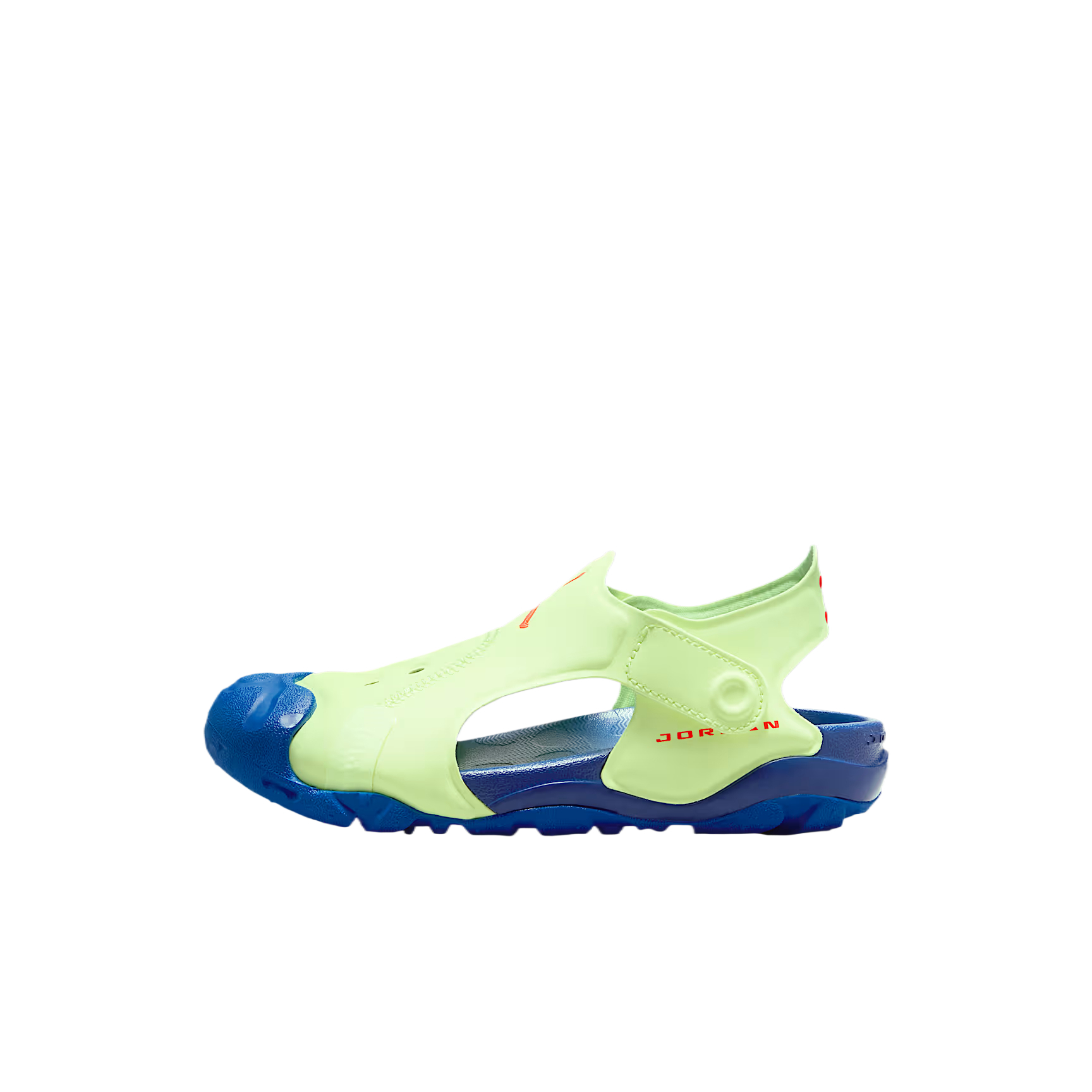 (Pre School) Jordan OTDR Platform Velcro Strap Low Sandals Kids. HV8552-700