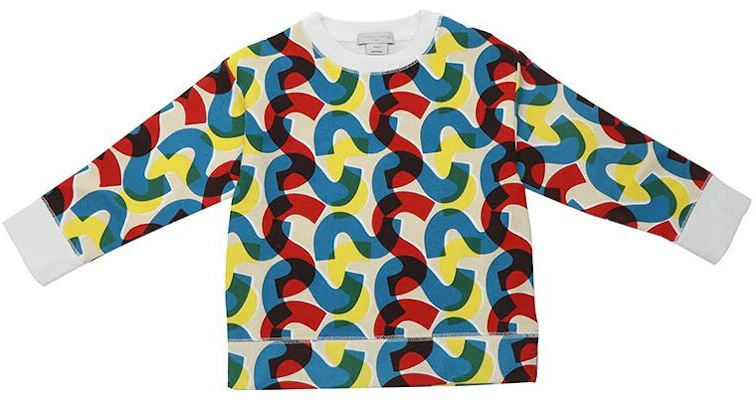 (Pre School) Kids Stella McCartney SS23 Patterned Crewneck Pullover Sweatshirt Multicolor 8R4Q30Z06071-01MC Buy (Pre School) Kids Stella McCartney SS23 Patterned Crewneck Pullover Sweatshirt Multicolor 8R4Q30Z06071-01MC