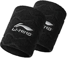 (Pre School) Li-Ning Double-Layer Sweat-Absorbing Kids Wristband - Black LQAN382-1 BLACK (Pre School) Li-Ning Double-Layer Sweat-Absorbing Kids Wristband - Black LQAN382-1 BLACK