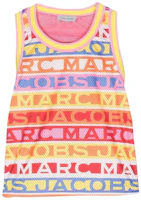 (Pre School) MARC JACOBS Kids Sleeveless Tank Top with All-Over Letter Print. W15659-Z41 (Pre School) MARC JACOBS Kids Sleeveless Tank Top with All-Over Letter Print. W15659-Z41