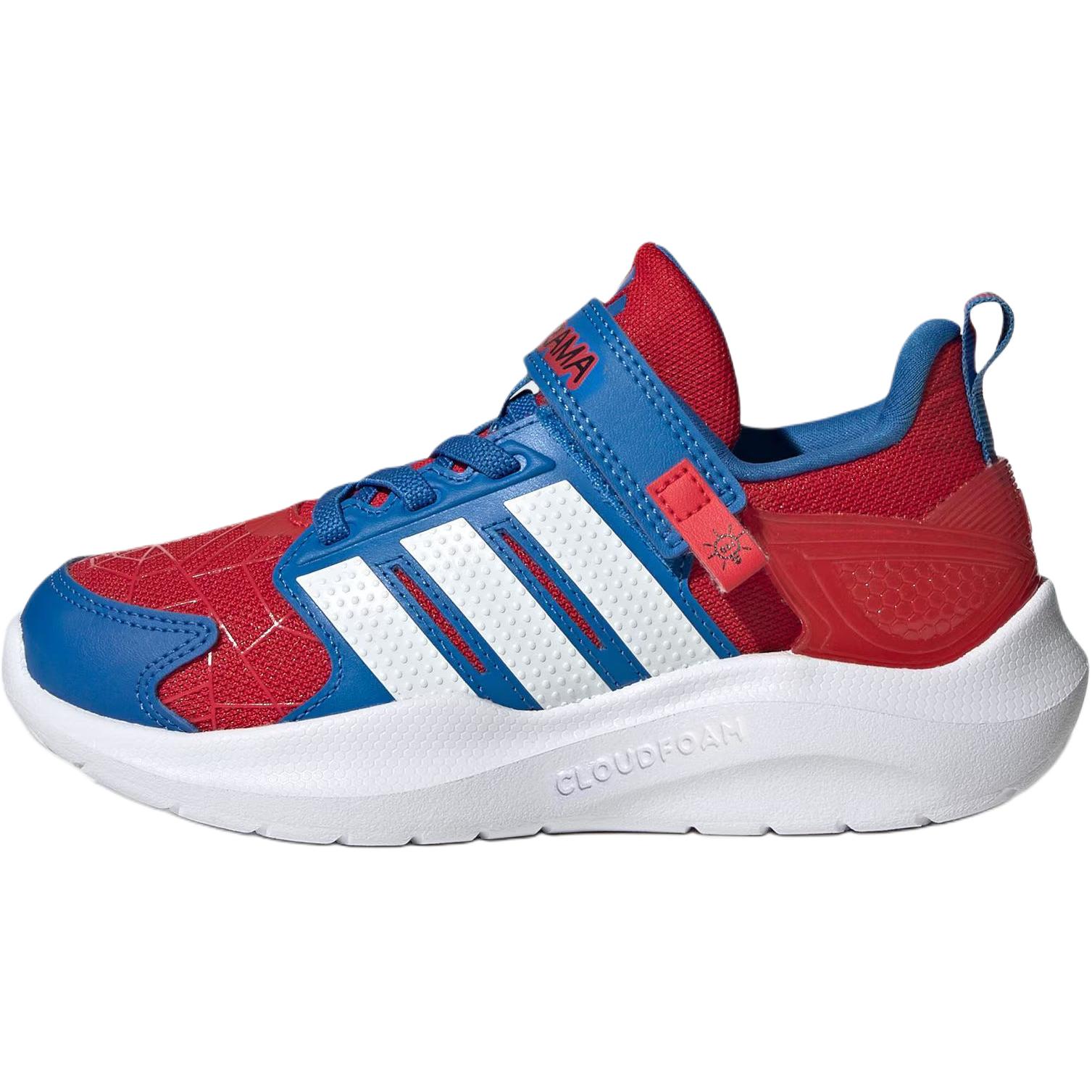 (Pre School) MARVEL x adidas LIGHTORAMA RNR Spider-Man Kids Running Shoes Blue/Red JR2334