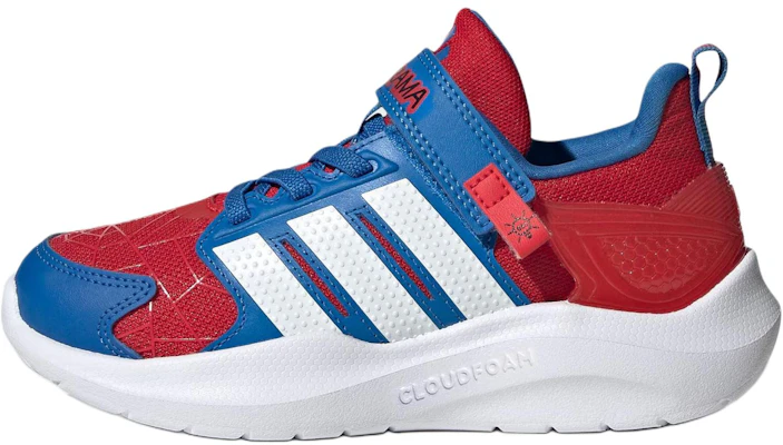 (Pre School) MARVEL x adidas LIGHTORAMA RNR Spider-Man Kids Running Shoes Blue/Red JR2334 Buy (Pre School) MARVEL x adidas LIGHTORAMA RNR Spider-Man Kids Running Shoes Blue/Red JR2334