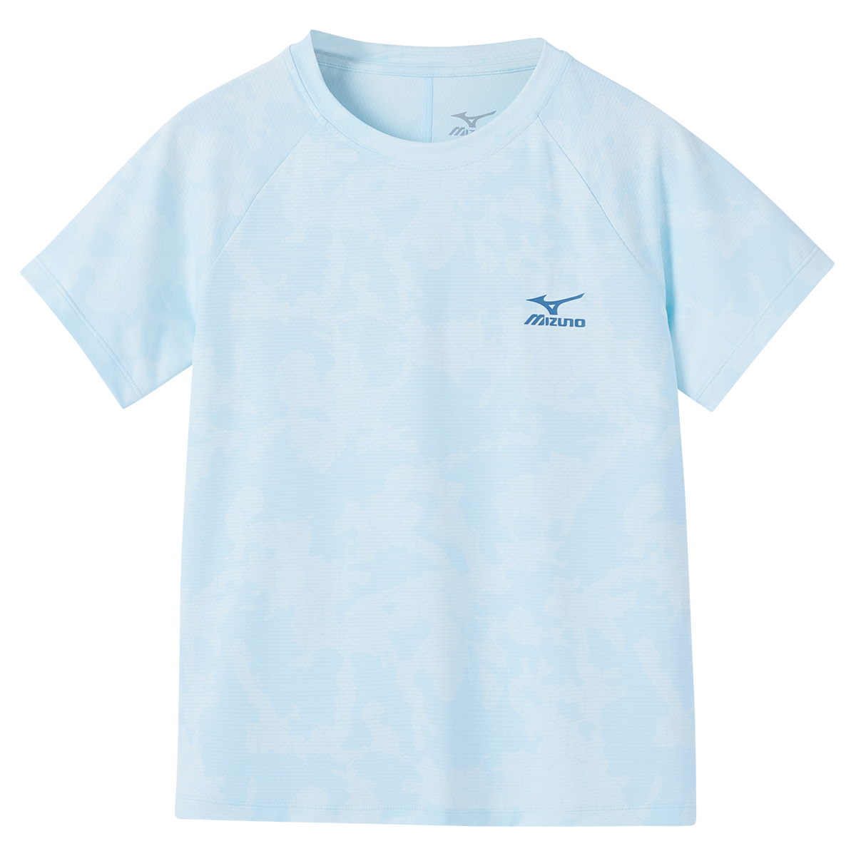 (Pre School) Mizuno Kids' Camouflage Quick-Dry Sports T-Shirt - Boys' Printed Short Sleeve. T3040