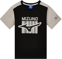 (Pre School) Mizuno Kids' Colorblock Logo Crewneck Sports T-Shirt T3127 (Pre School) Mizuno Kids' Colorblock Logo Crewneck Sports T-Shirt T3127