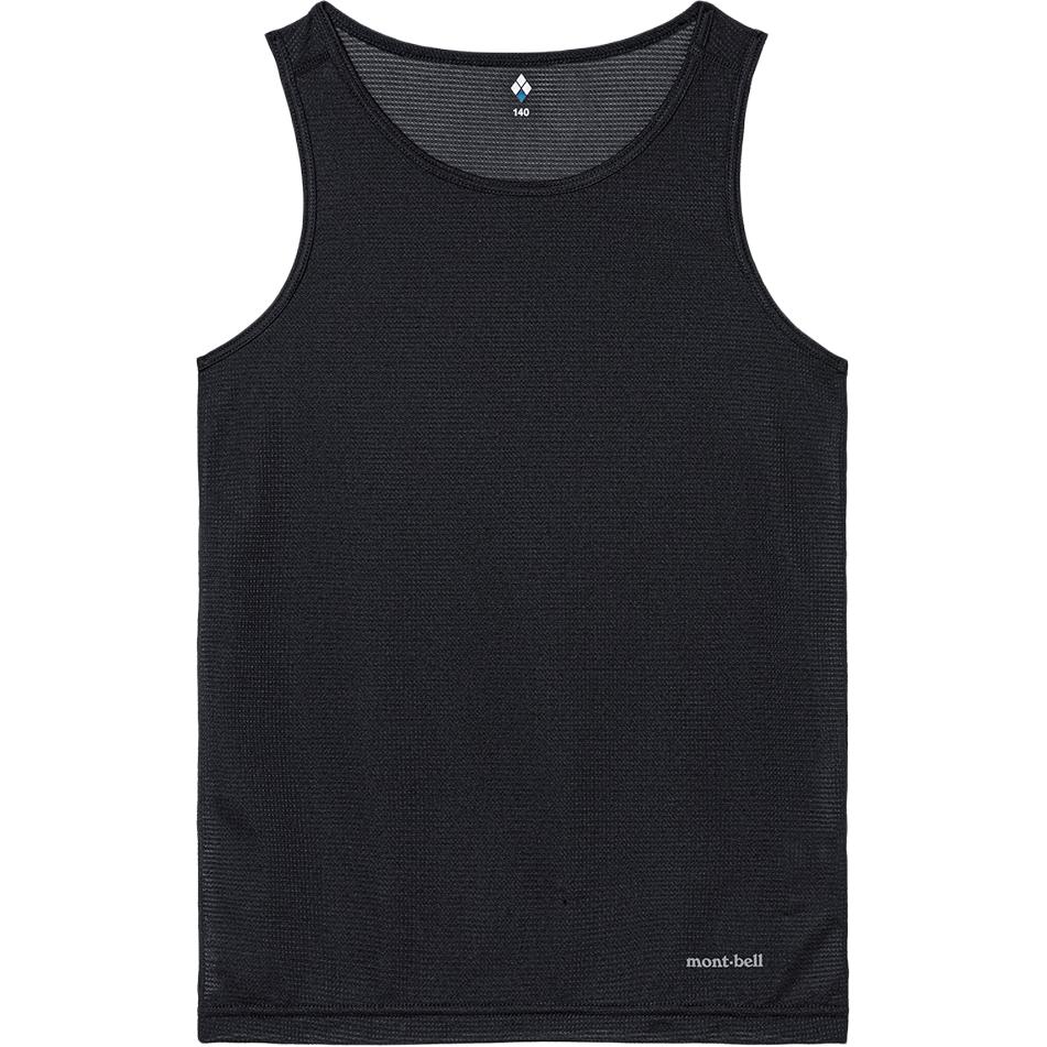 (Pre School) Montbell Kids Logo Sleeveless Vest - Solid Color Round Neck 1107801