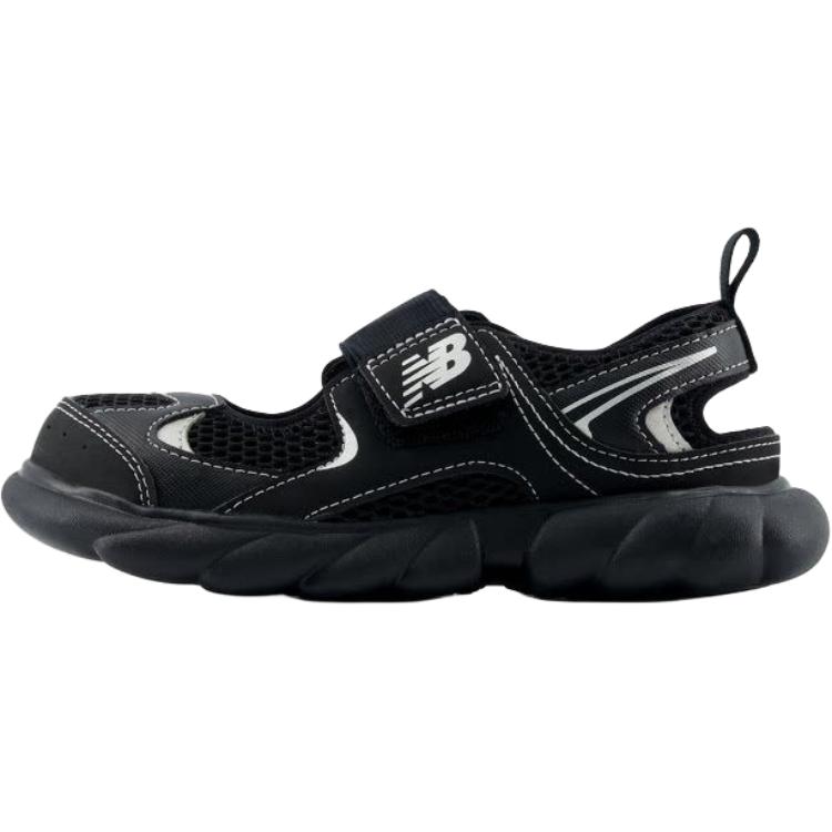 (Pre School) New Balance NB 230 Kids' Black Sandals - Breathable, Durable & Comfortable. P2302J4