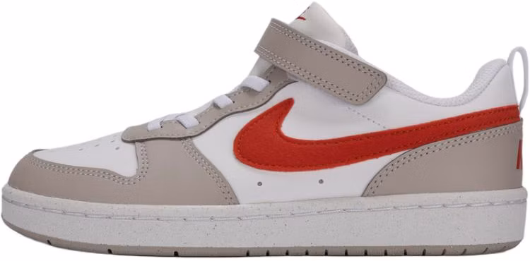 pre-school-nike-court-borough-low-ess-kids-casual-sneakers-white-red-brown-iq-2726-100