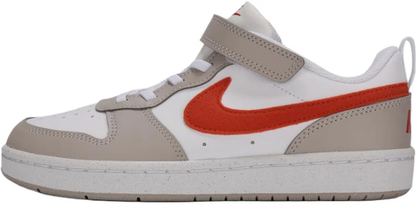 (Youth) (Pre School) Nike Court Borough Low ESS+ ' Casual Sneakers White/Red/Brown IQ2726-100 Buy (Youth) (Pre School) Nike Court Borough Low ESS+ ' Casual Sneakers White/Red/Brown IQ2726-100