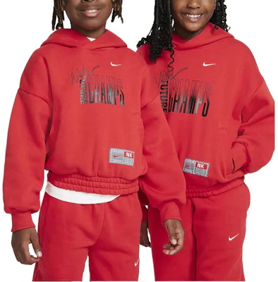(学前儿童) Nike 篮球文化红色儿童连帽长袖抓绒衫 FN8355-657 Buy (学前儿童) Nike 篮球文化红色儿童连帽长袖抓绒衫 FN8355-657