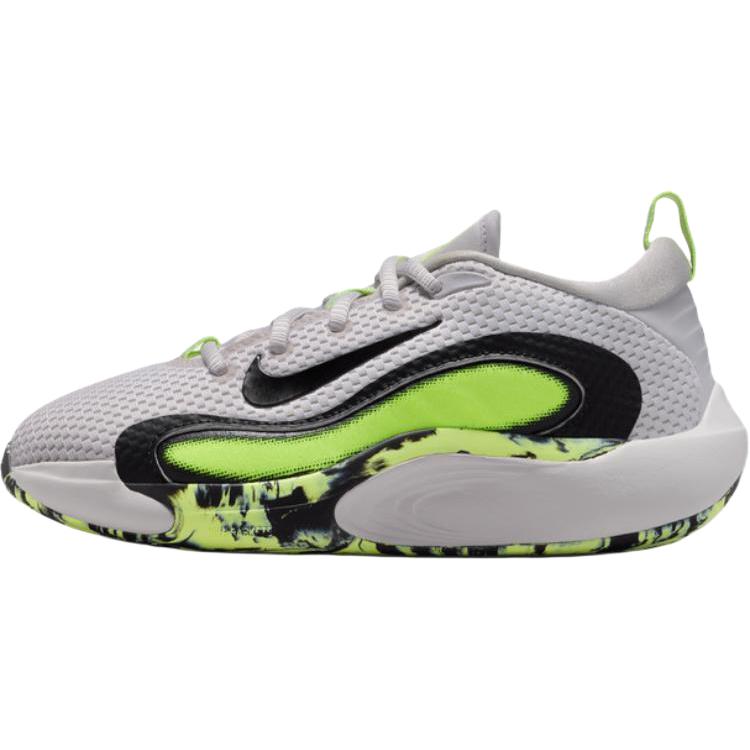 (Youth) (Pre School) Nike ISOFLY ' Basketball Shoes - Lightweight, Breathable, Anti-Odor, Gray. HQ8263-001