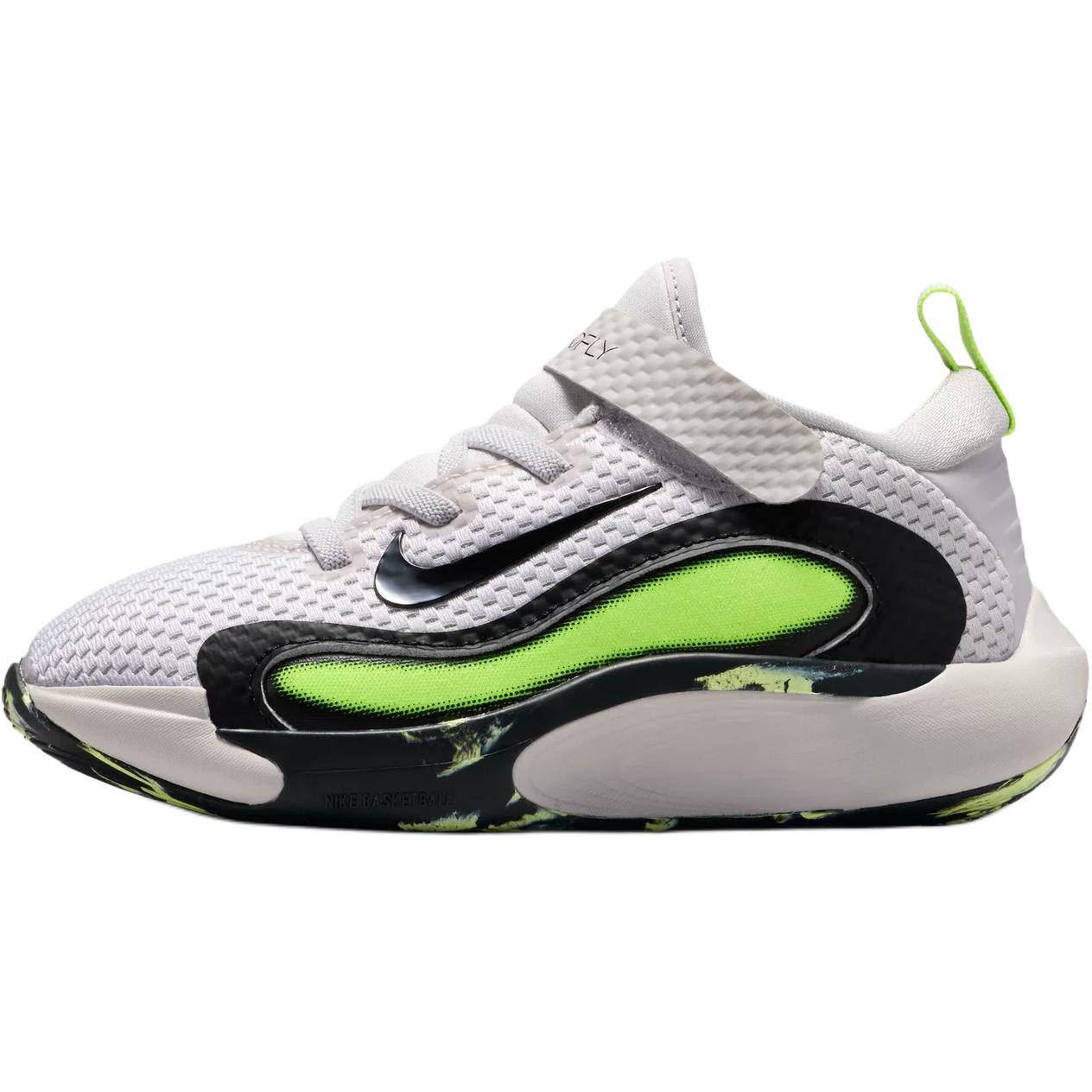 (Youth) (Pre School) Nike ISOFLY SE ' Basketball Shoes Low-Cut Durable Comfort Light Gray. HQ8262-001