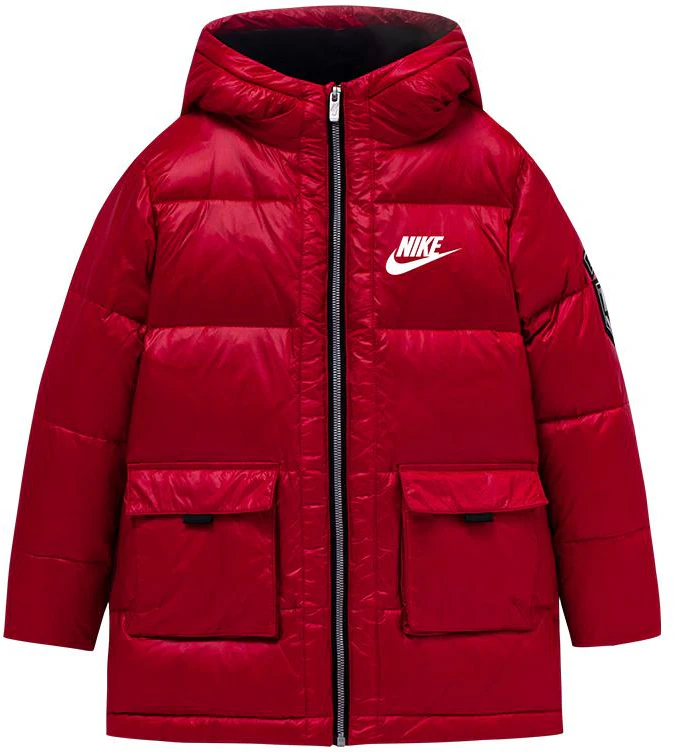 pre-school-nike-kids-red-mid-length-down-jacket-with-small-logo-print-and-fleece-lining-ny-2142013-gs-001