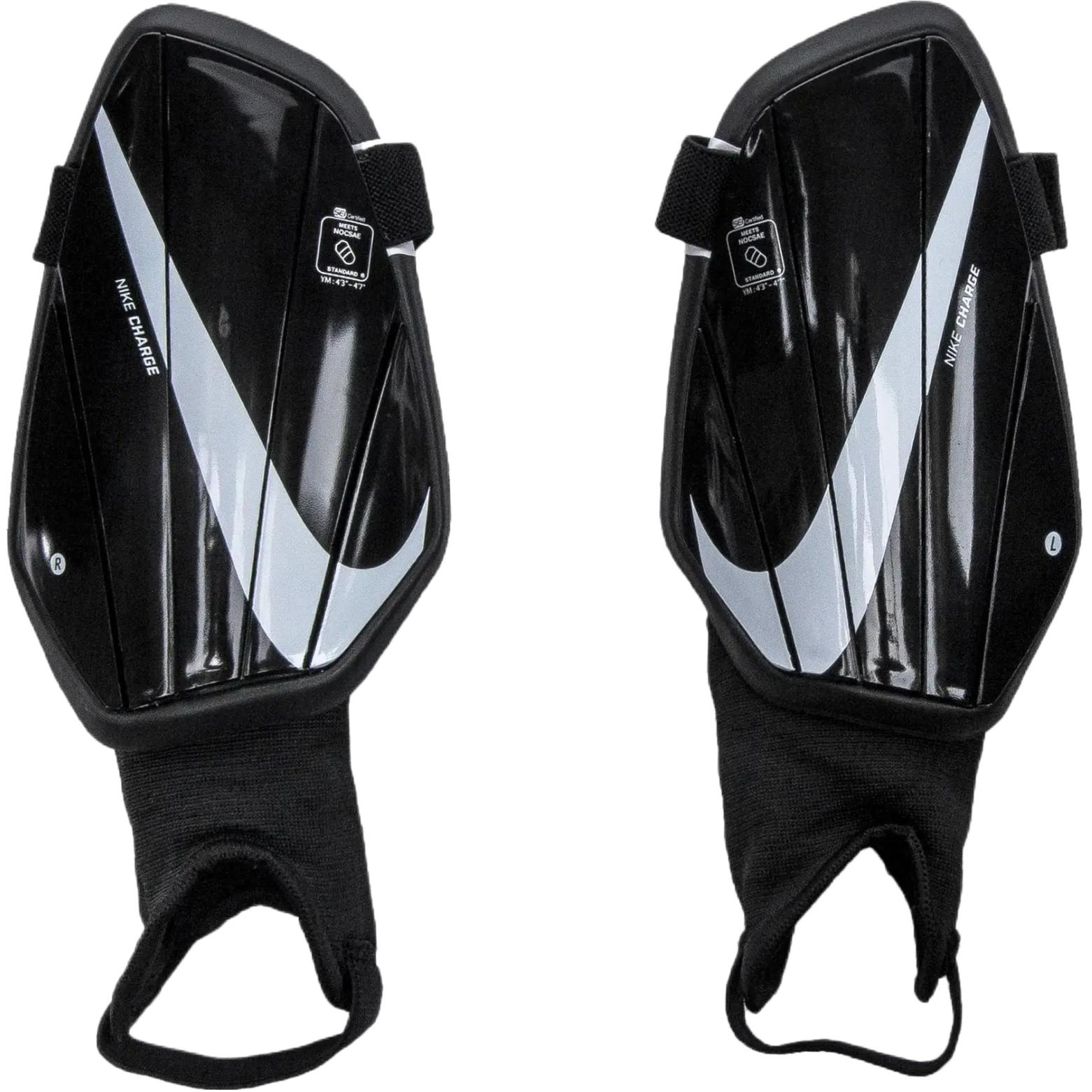 (Pre School) Nike Kids Strap-On Soccer Shin Guards Polyester Rubber Football Training Pads SP2165-010