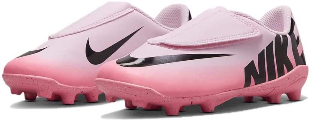 (Pre School) Nike Mercurial Vapor 15 Club MG 'Pink Foam Black' DJ5964-601 Lookbook (Pre School) Nike Mercurial Vapor 15 Club MG 'Pink Foam Black' DJ5964-601