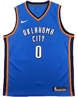 (Pre School) Nike NBA Russell Westbrook Thunder Swingman Blue Youth Jersey Tee 9Z2B7BZ2P-WESTBROOK (Pre School) Nike NBA Russell Westbrook Thunder Swingman Blue Youth Jersey Tee 9Z2B7BZ2P-WESTBROOK