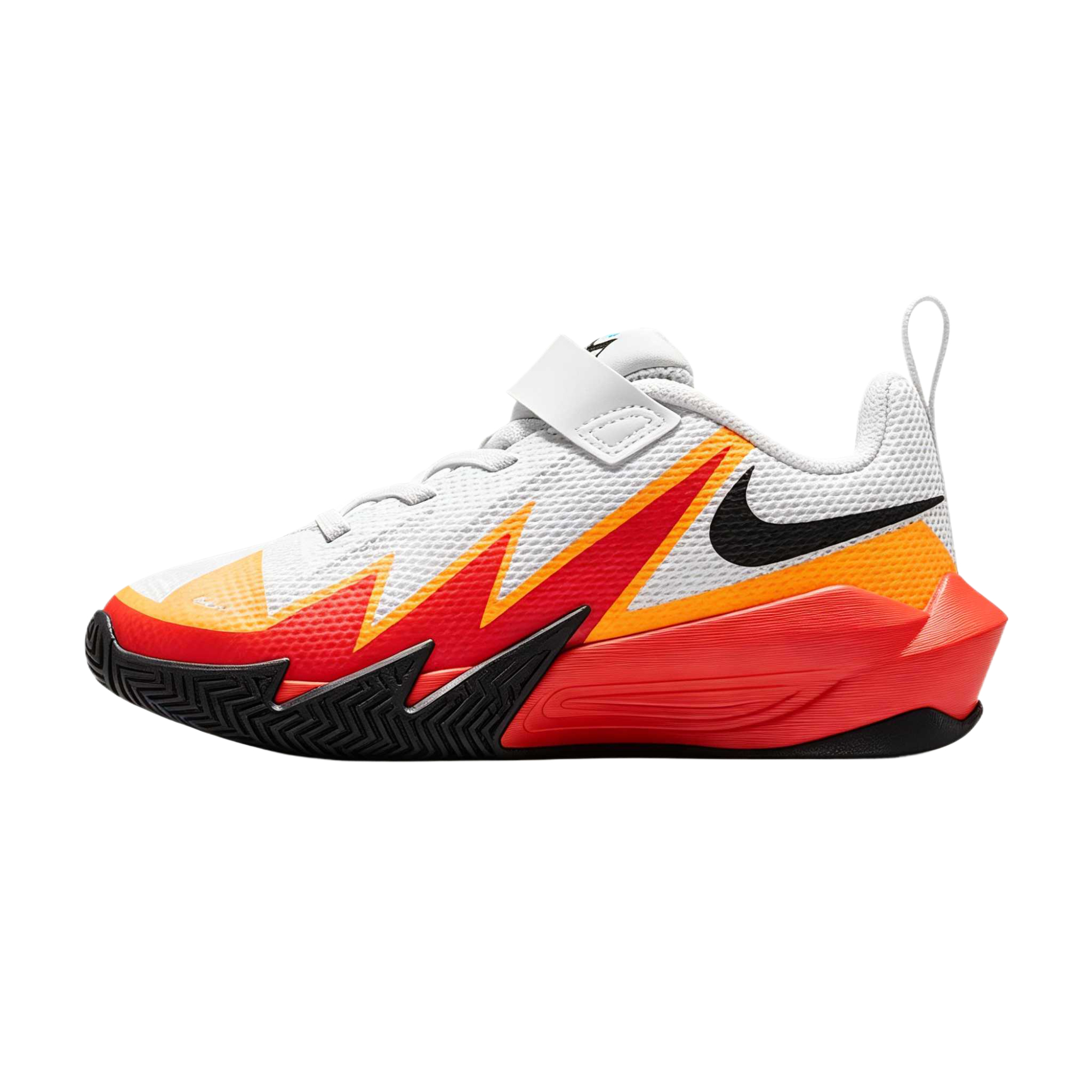 (Pre School) Nike S.T. Dynamite Kids' Low-Top Breathable Mesh Basketball Shoes with Velcro Straps IO0282-100