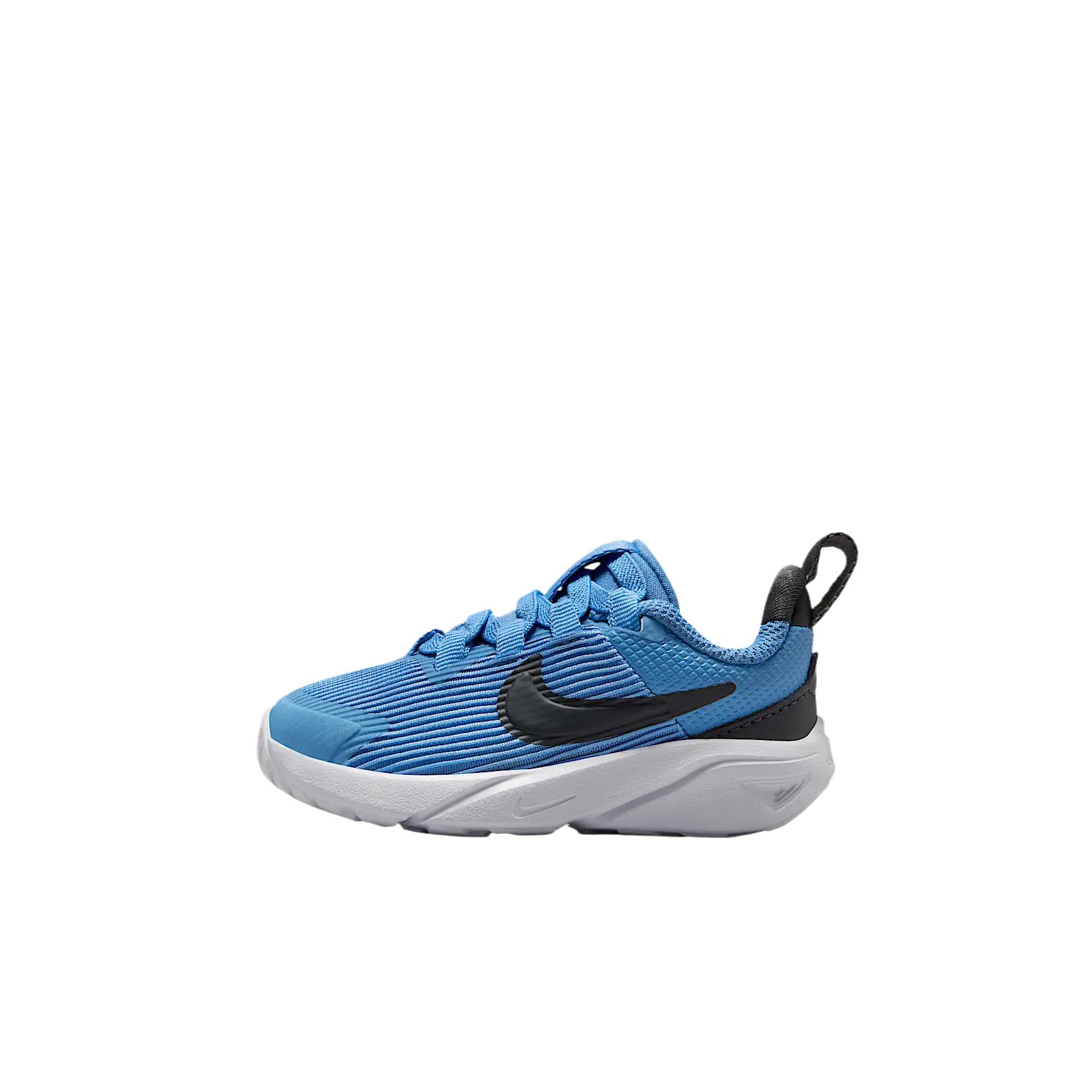 (Infant) (Pre School) Nike Star Runner 4 Shoes Navy/Blue/White/Anthracite - Soft & Cushioned DX7616-408