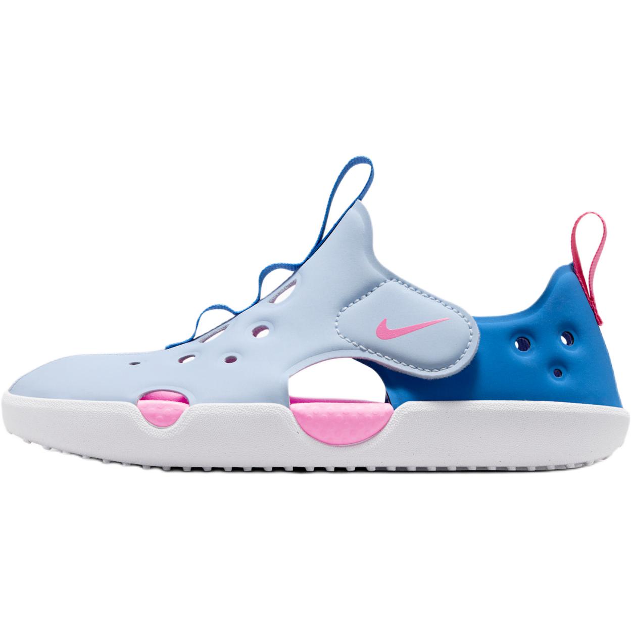 (Pre School) Nike Sunray Protect 4 Kids' Low-Top Blue Sandals - Comfortable & Lightweight. HF6277-402